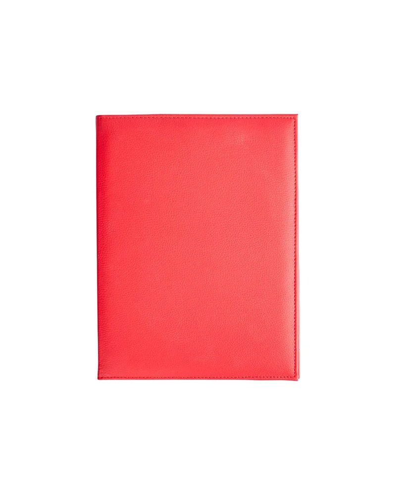 Папка-меню кожезам. ,L=32,B=25см красный