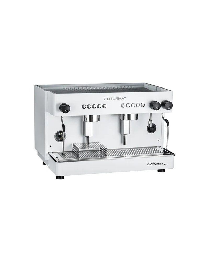 Кофемашина «Futurmat Ottima EVO 2G» сталь оцинк. 11л ,H=46,L=71,B=52см 2,8Квт белый