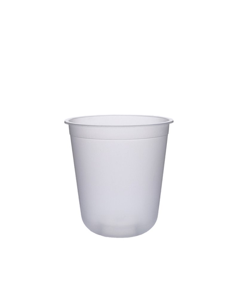 Стакан Bubble cup/шейкер U-дно матовый ПП 360мл D=90мм цвет Прозрачный СП (х25/500)