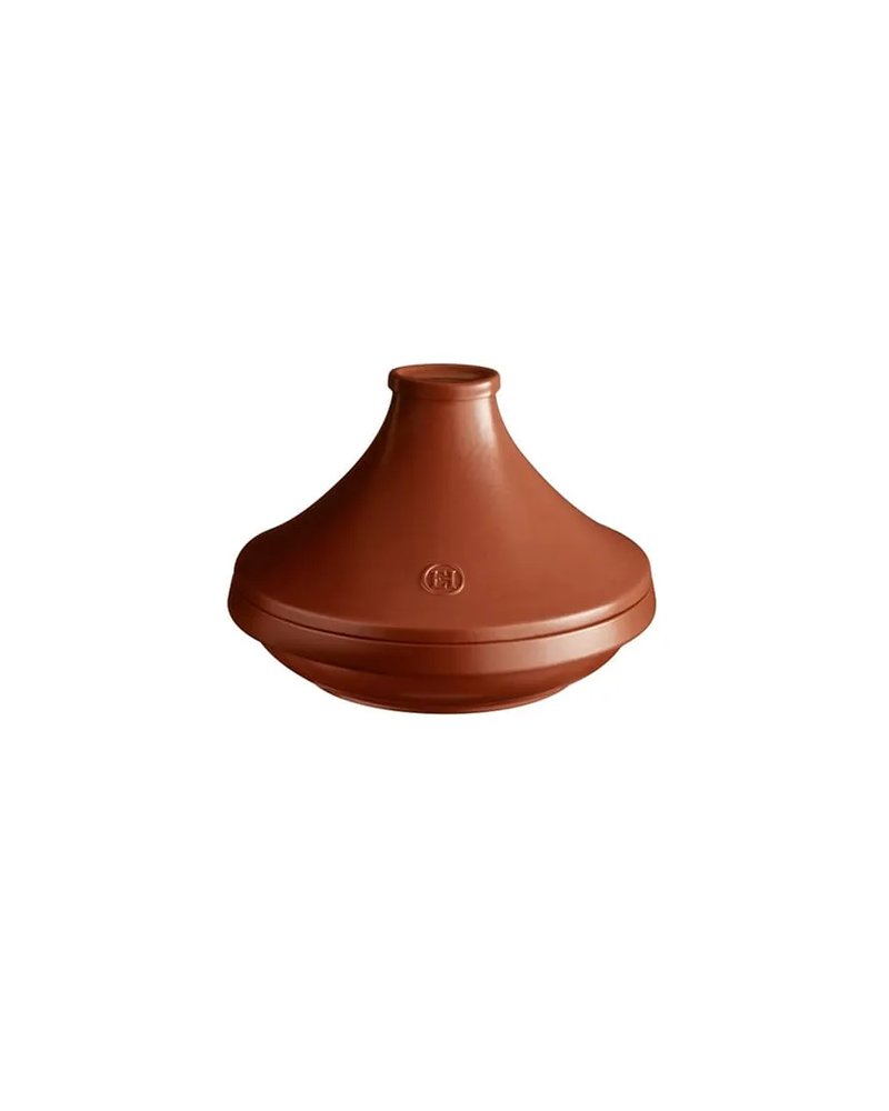 Тажин с крышкой (индукция) керамика 2л D=24,5,H=19,6см коричнев.