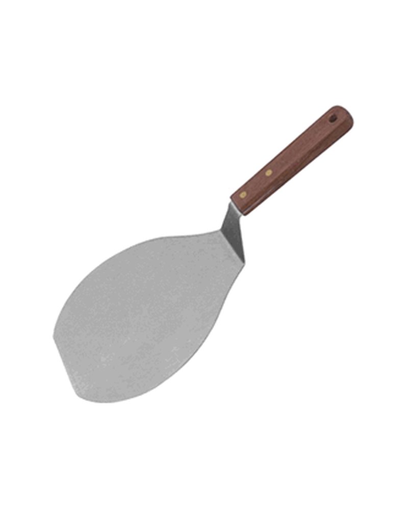 Лопатка для пиццы сталь ,L=33,5/18,B=16,5см металлич.,коричнев.
