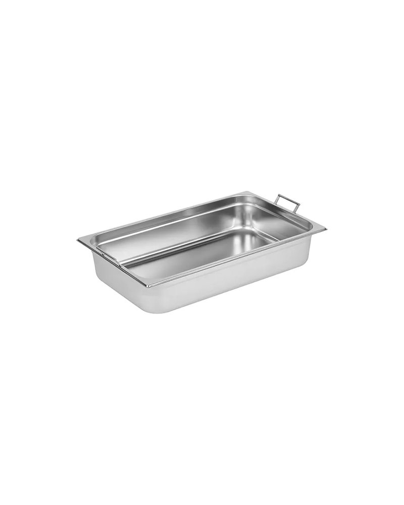 Гастроемкость GN 1/1 с ручками сталь нерж. ,H=10см