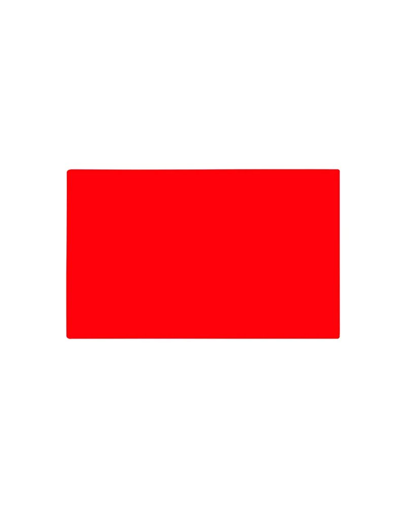 Доска разделочная полиэтилен ,H=15,L=530,B=325мм красный