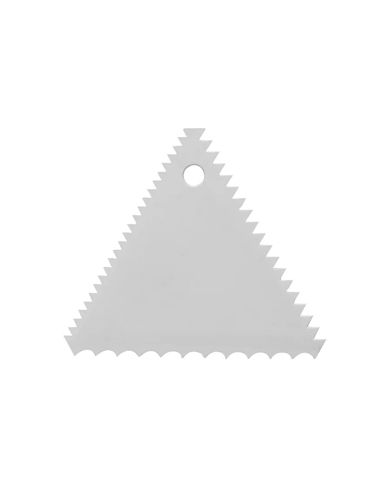 Шпатель кондитерский пластик ,L=97/97,B=97мм бежев.