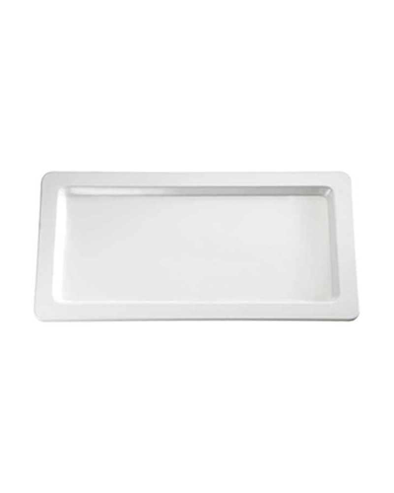 Поднос фуршетный GN 1/1 пластик ,H=25,L=530,B=325мм белый