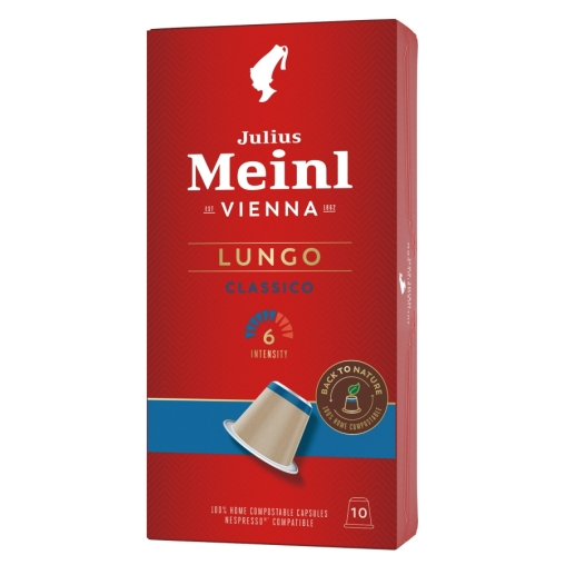 Кофе капсулы Julius Meinl системы Nespresso LUNGO Classico 100% арабика *10 шт.