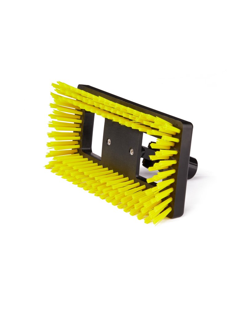 Щетка-скраб Deck Scrubber 24см, желтая SYR (х1/1) КИТАЙ