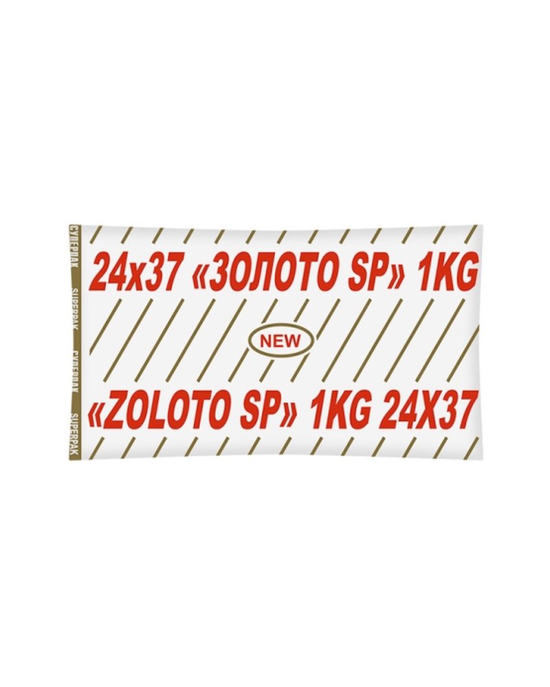 Пакет фасовочный ПНД 24х37см (9) В пластах "SuperPak" (Золото 1кг) (арт90067) (х1/10) [упаковка]