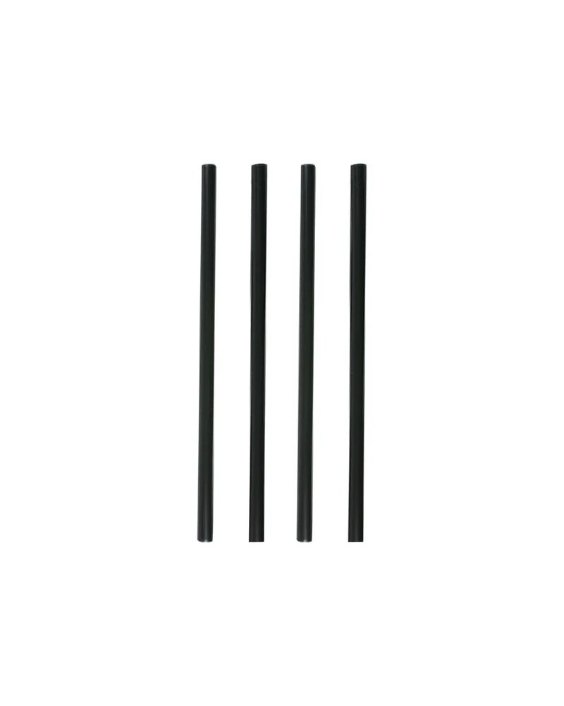 Трубочки без изгиба L=14,5см[240шт] пластик D=8,L=145мм черный