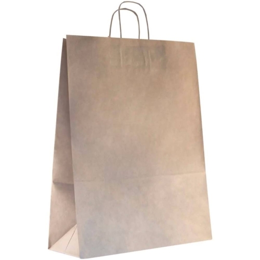 Крафт пакет 350×150×450 мм с кручеными ручками