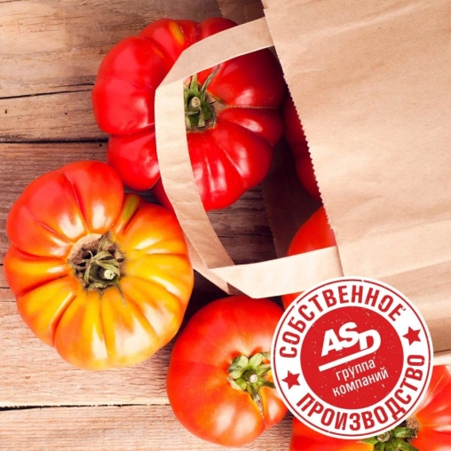 Крафт пакет 350×150×450 мм с плоскими ручками