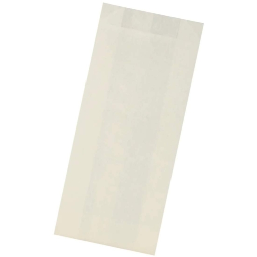 Жиростойкий белый V-пакет для шаурмы 90+40×220 мм