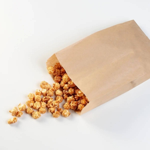 Крафтовый бумажный универсальный V-пакет 170+60×300 мм