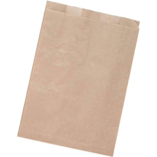 Крафтовый бумажный V-пакет под ЛАВАШ 250+100×400 мм