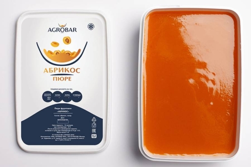 Пюре замороженное Agrobar Абрикос 250 г