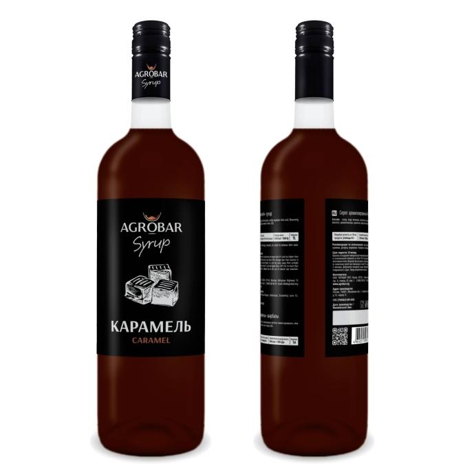 Сироп Agrobar Карамель стекло 1000 мл
