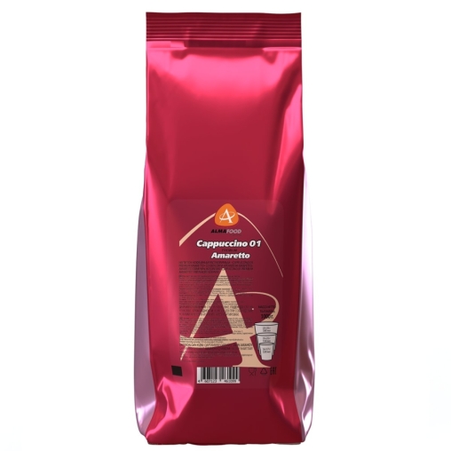 Капучино Almafood Cappuccino 01 Premium Amaretto Премиум Амаретто 1000 г Капучино Almafood Cappuccino 01 Premium Amaretto Премиум Амаретто 1000 г