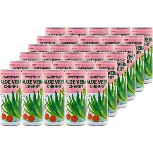 Lotte Aloe Vera Cherry Вишня 240 мл ж/б