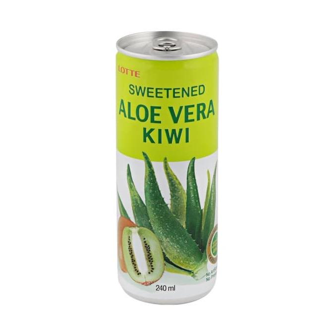 Алоэ Вера киви Aloe Vera Lotte Kiwi 240 мл ж/б