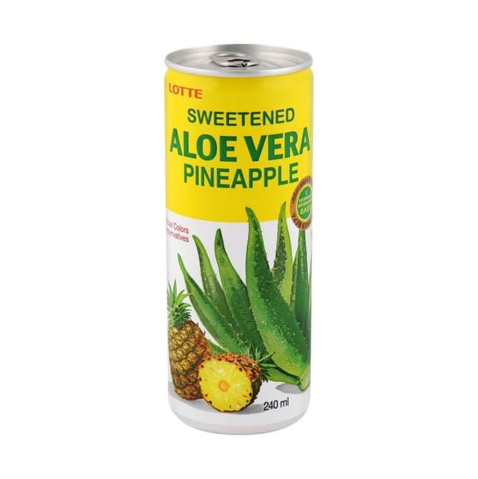 Lotte Aloe Vera Cherry Ананас 240 мл ж/б