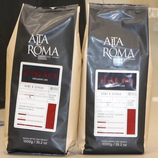 Кофе в зернах AltaRoma BLEND №8 (бывш. ROSSO) 1000 г
