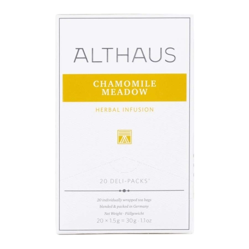 Чай травяной Althaus Chamomile Meadow РОМАШКА 20 саше ×1,5 г