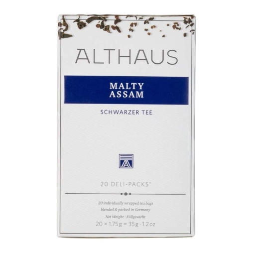 Чай черный Althaus Malty ASSAM Deli Packs 20 саше ×1,75 г