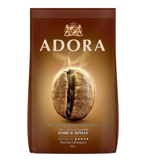 Кофе в зернах Ambassador Adora 900 г