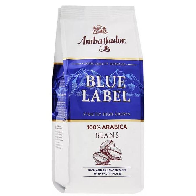 Кофе в зернах Ambassador Blue Label 5 шт. по 200 г