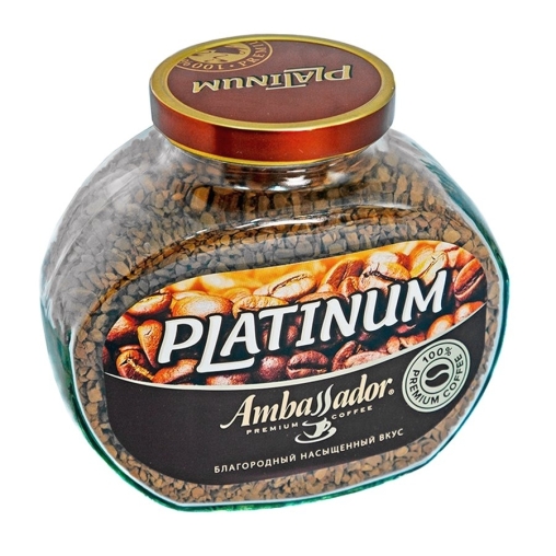 Кофе растворимый Ambassador Platinum стекло 95 г