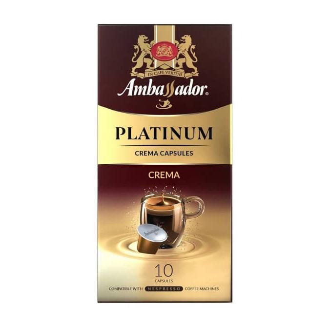 Кофе-капсулы Nespresso Ambassador Platinum Crema 5 г ×10