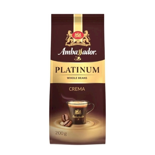Кофе в зернах Ambassador Platinum Crema 200 г