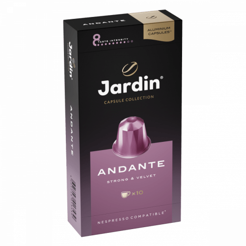 Кофе капсулы JARDIN Andante Nespresso 5 г ×10