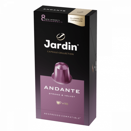 Кофе капсулы JARDIN Andante Nespresso 5 г ×10