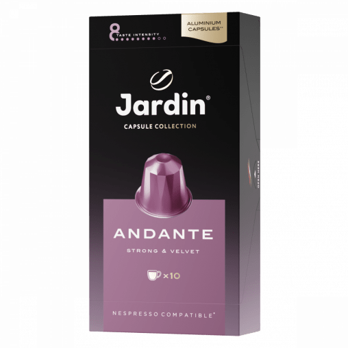 Кофе капсулы JARDIN Andante Nespresso 5 г ×10