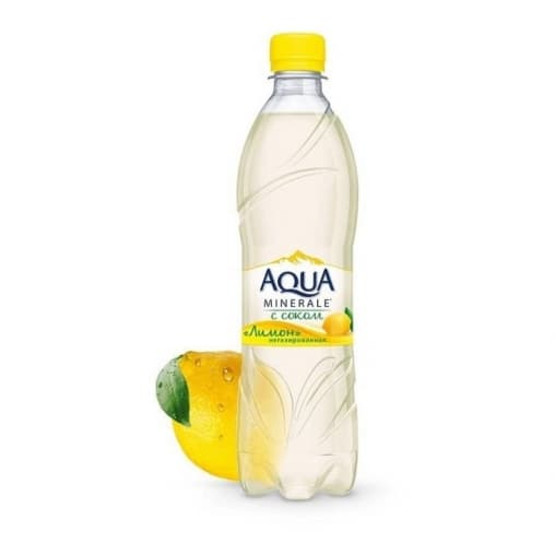 Вода Aqua Minerale Лимон 500мл ПЭТ