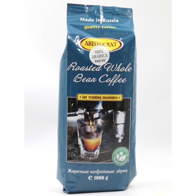 Кофе в зернах Аристократ 100% Arabica 1000 г