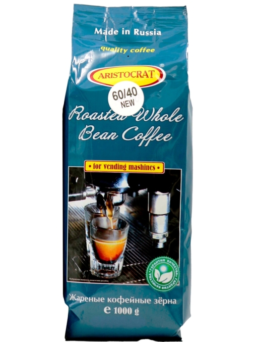Кофе в зернах Аристократ Vending blend 60/40 1000 г