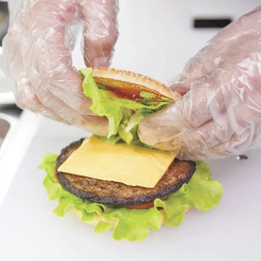 Перчатки Aviora полиэтиленовые одноразовые размер L 100 шт.