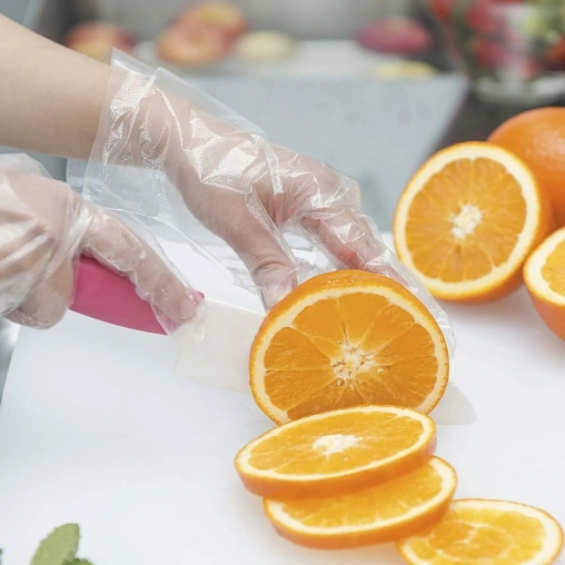 Перчатки Aviora полиэтиленовые одноразовые размер L 100 шт.