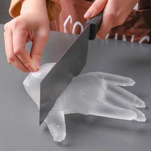 Перчатки Aviora одноразовые TPE Прозрачные размер XL 100 шт.