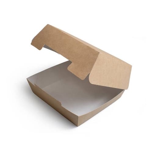 Коробка для бургера BURGER M 115×115×60 мм Крафт
