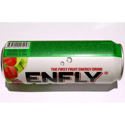 Энергетический напиток Enfly Natural белый 450 мл