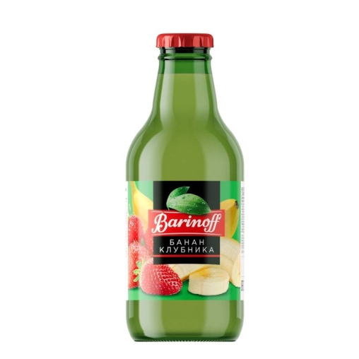 Barinoff Нектар Банан Клубника 250 мл стекло