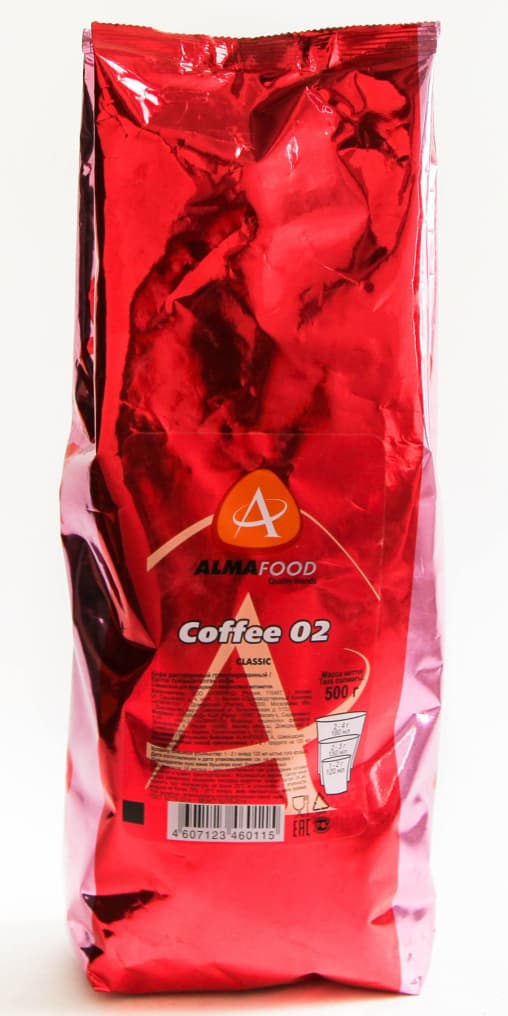 Кофе растворимый Almafood 02 Classic гранулированный 500г