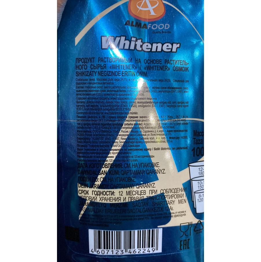 Сухие сливки Almafood Whitener 1000 г