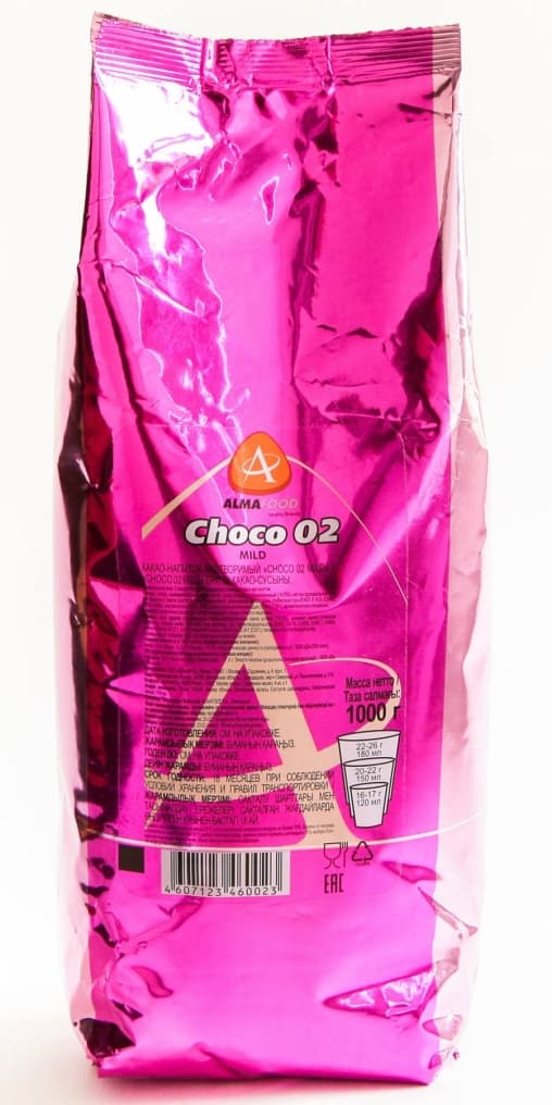 Шоколад Almafood 02 Mild для вендинга 1000 гр