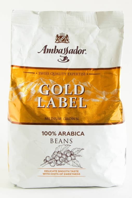 Кофе в зернах Ambassador Gold Label 1000 гр