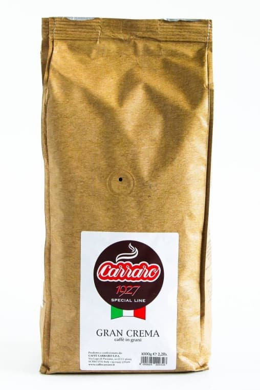 Кофе зерновой Carraro Gran Crema 1000 гр