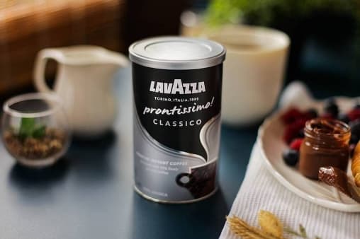 Кофе растворимый с молотым Lavazza Prontissimo Classico банка 95 г